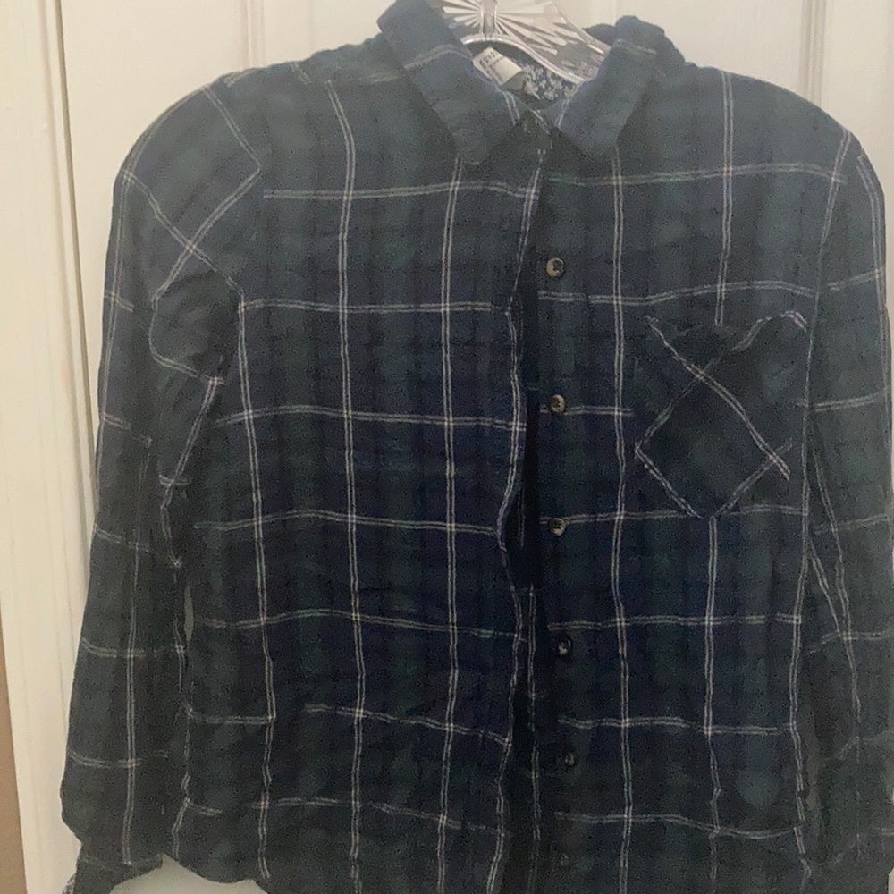 FINAL MARKDOWN Forever 21 lightweight flannel shirt small